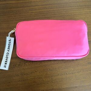 Stoney Clover Pink Zip Pouch strawberry small